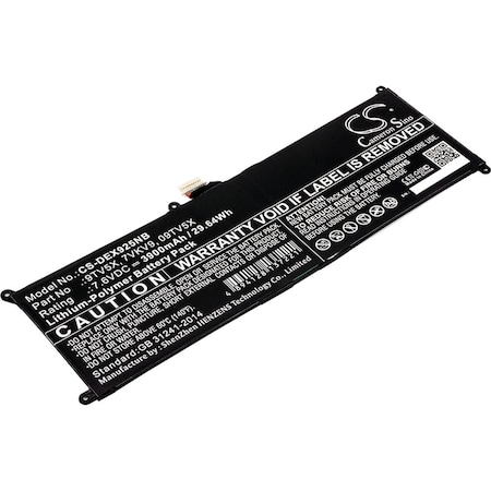 Replacement For Dell 09tv5x Battery